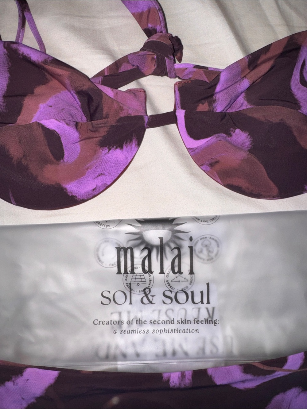 Malai Sol&Soul Tori Top & Hella Cool Bottoms in Brushed Flame Large